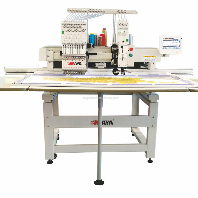 high quality maya compact mixed cording tapping tubular machine single head quilting embroidery